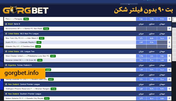 بت 90 بدون فیلتر شکن